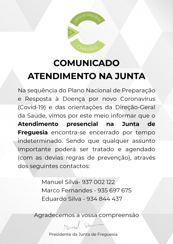 ATENDIMENTO NA JUNTA